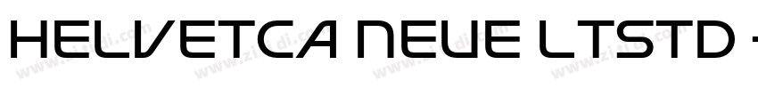 helvetca neue LTStd 字体转换